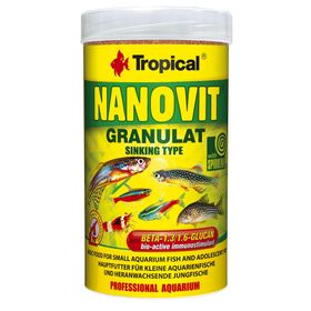 Tropical Nanovit Granulat 250 ml 175 gr Balık Yemi