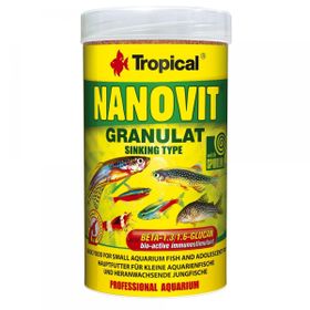 Tropical Nanovit Granulat 250 ml Akvaryum Balık Yemi