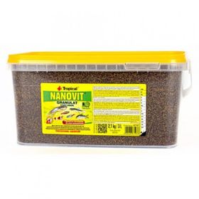 Tropical Nanovit Granulat 3 lt 2,1 kg Balık Yemi