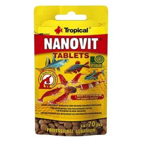 Tropical Nanovit Tablets 10 gr Balık Tableti
