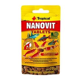 Tropical Nanovit Tablets 10 gr Balık Tableti