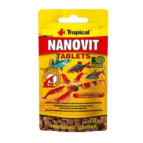 Tropical Nanovit Tablets 10 gr Balık Tableti