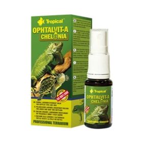 Tropical Ophtalvit-A Chelonia Sürüngenler İçin 15 ml Göz ve Deri Bakım Spreyi