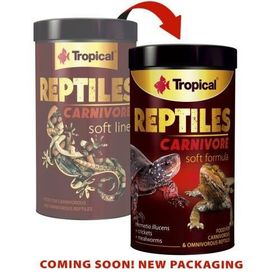 Tropical Reptiles Carnivore 250 ml 65 gr Kutu Kaplumbağa Sürüngen Yemi