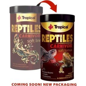 Tropical Reptiles Carnivore 250 ml 65 gr Kutu Kaplumbağa Sürüngen Yemi