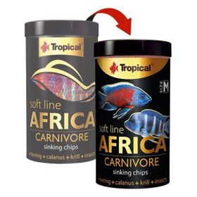Tropical Size M 100 ml 52 gr Soft Line Africa Carnivore Balık Yemi