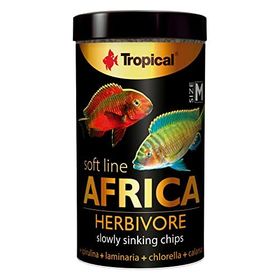 Tropical Size M 100 ml 52 gr Soft Line Africa Herbivore Balık Yemi