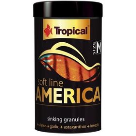 Tropical Size M 100 ml 60 gr Soft Line America Balık Yemi