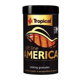 Tropical Size M 100 ml 60 gr Soft Line America Balık Yemi