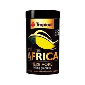 Tropical Size S 100 ml 60 gr Soft Line Africa Herbivore Balık Yemi
