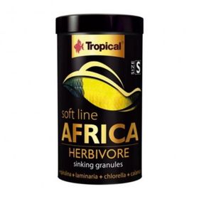 Tropical Size S 100 ml 60 gr Soft Line Africa Herbivore Balık Yemi