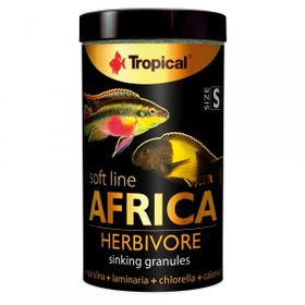 Tropical Size S 250 ml 150 gr Soft Line Africa Herbivore Balık Yemi