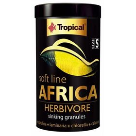 Tropical Size S 250 ml 150 gr Soft Line Africa Herbivore Balık Yemi