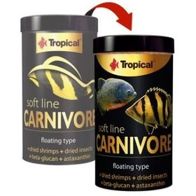 Tropical Soft Line Carnivore 1000 ml 320 gr Balık Yemi