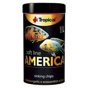 Tropical Softline America Kuzey ve Güney Amerika Balıkları için Yumuşak Taneli Small 10 gr Balık Yemi