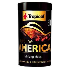 Tropical Softline America Kuzey ve Güney Amerika Balıkları için Yumuşak Taneli Small 10 gr Balık Yemi