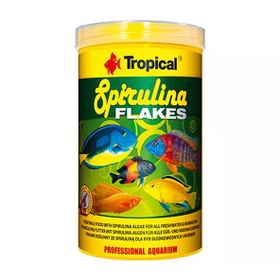 Tropical Spirulina Flakes 250 ml Akvaryum Balık Yemi