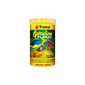 Tropical Spirulina Flakes 250 ml Akvaryum Balık Yemi