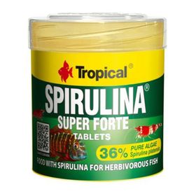 Tropical Super Spirulina Forte Tablet 50 ml 36 gr Balık Yemi