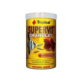 Tropical Süpervit Granulat Tropikal Balıklar için Granül 1 lt 550 gr Balık Yemi