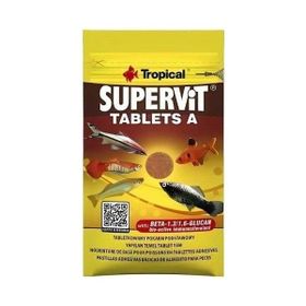 Tropical Süpervit Tablets A 10 gr 15 ml Cama Yapışan Tablet Balık Yemi