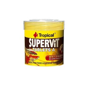 Tropical Supervit Tablets A 50 Adet Balık Yemi