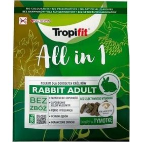 Tropical Tropifit All in 1 500 gr Tahılsız Yetişkin Tavşan Yemi