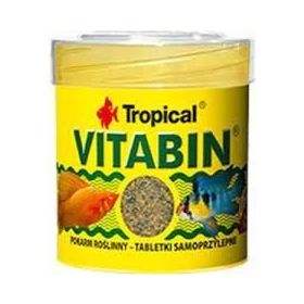 Tropical Vitabin Roslinny 50 ml 36 gr Kutu Tablet Balık Yemi