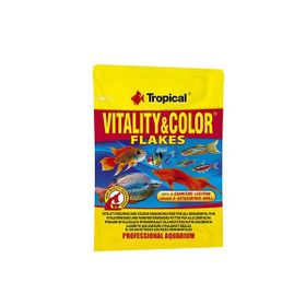 Tropical Vitality Color Flakes 12 gr Renklendirici Pul Balık Yemi