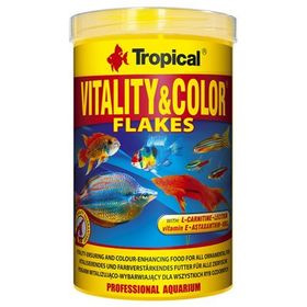 Tropical Vitality Color Flakes 12 gr Tropikal Balıklar İçin Renklendirici Pul Yem