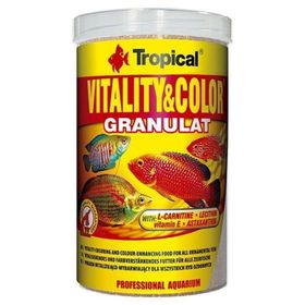 Tropical Vitality Color Granulat Tropikal Balıklar için Renklendirici Granül 250 ml Balık Yemi