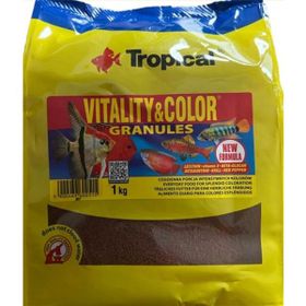 Tropical Vitality Color Granules 1 kg Akvaryum Balık Yemi