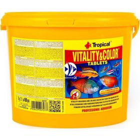 Tropical Vitality Color Tablets Kovadan Bölme Tablet 500 Adet Balık Yemi