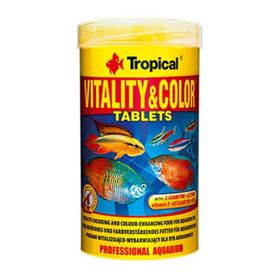 Tropical Vitality Color Tablets Kovadan Bölme Tablet 500 Adet Balık Yemi