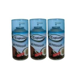Tropicana 260 ml Air Freshener Bahar Oda Kokusu Coconut Hindistan Ceviz Otomatik Spreyi (3 adet)