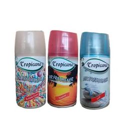 Tropicana Air Freshener Bubble Gum 260 ml + 260 ml Tropikal + 260 ml Soft Otomatik Makine Yedek Parfüm Spreyi Oda Kokusu