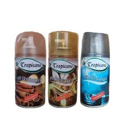 Tropicana Air Freshener Cinnamon Tarçın Musk Misk Anti Tobacco Koku Parfüm Sprey 260 ml x 3 Adet Oda Kokusu