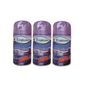 Tropicana Air Freshener Garden Bahçe Bahar Kokuları Parfüm Spreyi 260 ml x 3 Adet Oda Kokusu