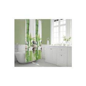 Tropik 10056 Bamboo Çift Kanatlı Duş Perdesi