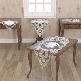 Tropik Home 1158-8 Krem 5 Parça Salon Takımı