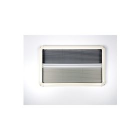 Tropik Home 40x20 Alüminyum Kasa Krem Plise Karavan Sineklik Perdesi