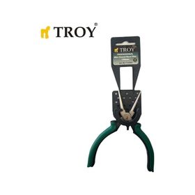 Troy 21055 130 mm Elektronikçi Yuvarlak Uçlu Kargaburun