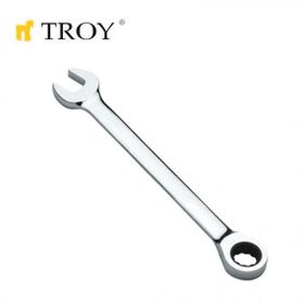 Troy 21710 10 mm Cırcırlı Kombine Anahtar