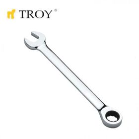 Troy 21713 13 mm Cırcırlı Kombine Anahtar