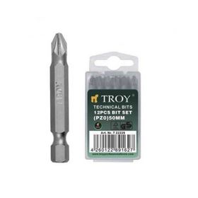 Troy 22232 PZ3x50 mm 12 Adet Bits Uç Seti