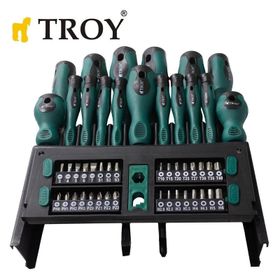 Troy 22350 50 Parça Tornavida Bits Uç Seti