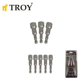Troy 26133 8 Adet Mıknatıslı Lokma Adaptörü