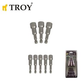 Troy 26133 8 Adet Mıknatıslı Lokma Adaptörü
