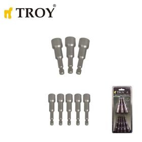 Troy 26133 8 Adet Mıknatıslı Lokma Adaptörü