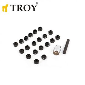 Troy 26139 22 Parça BMW Bijon Somunu Lokma Seti